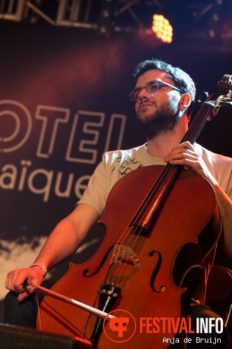 Johnny Flynn op Motel Mozaique 2014 foto