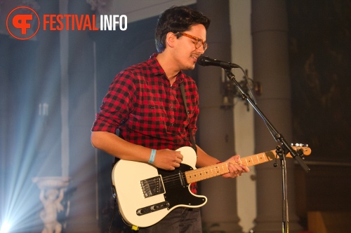 Luke Sital-Singh op Motel Mozaique 2014 foto