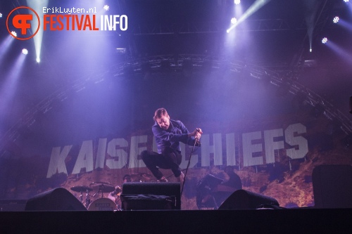 Kaiser Chiefs op Paaspop 2014 foto