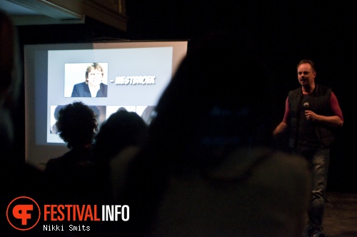 Silvester Zwaneveld op Utrecht International Comedy Festival 2014 foto