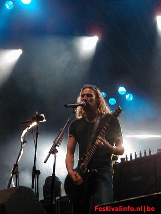 Nickelback op Pukkelpop 2002 foto