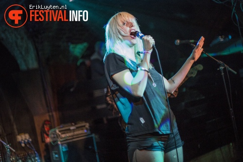 White Lung op The Great Escape 2014 foto