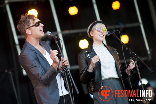 Knalland op Bevrijdingsfestival Utrecht 2014 foto