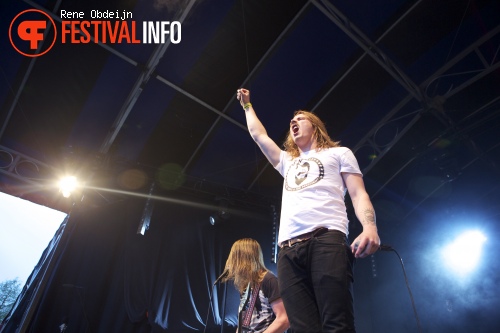 John Coffey op Bevrijdingsfestival Overijssel 2014 foto