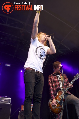 John Coffey op Bevrijdingsfestival Overijssel 2014 foto