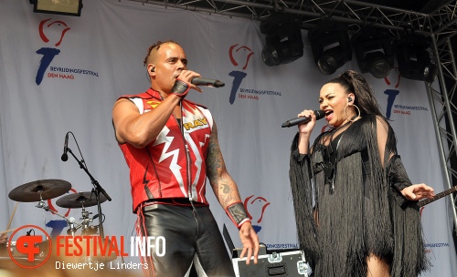 2 Unlimited op Bevrijdingsfestival Den haag foto