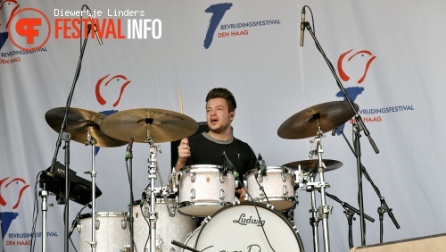 Gers Pardoel op Bevrijdingsfestival Den haag foto