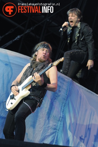 Iron Maiden op Fortarock 2014 foto