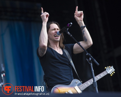 Alter Bridge op Fortarock 2014 foto