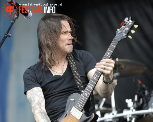 Alter Bridge op Fortarock 2014 foto