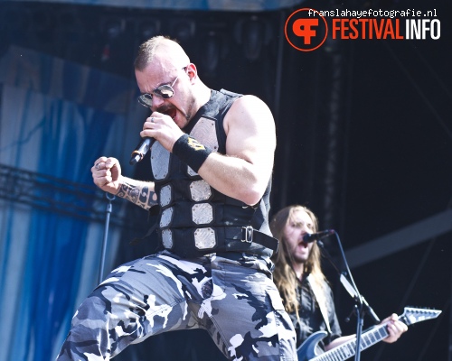 Sabaton op Fortarock 2014 foto