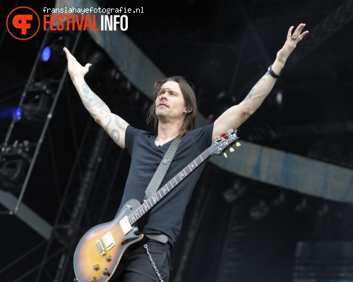 Alter Bridge op Fortarock 2014 foto