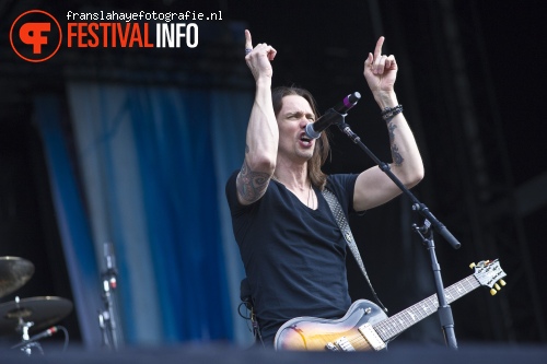 Alter Bridge op Fortarock 2014 foto