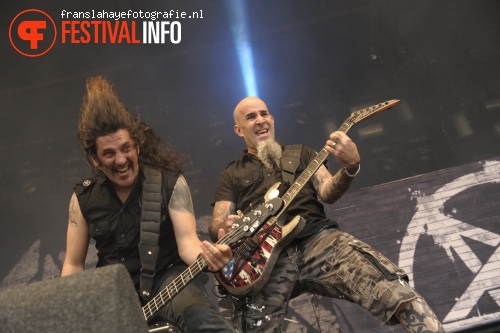 Anthrax op Fortarock 2014 foto