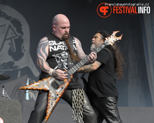 Slayer op Fortarock 2014 foto