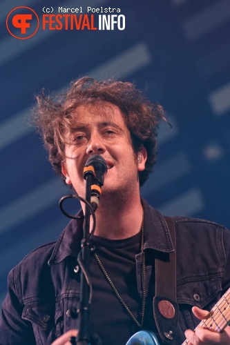 The Wombats op Dauwpop 2014 foto