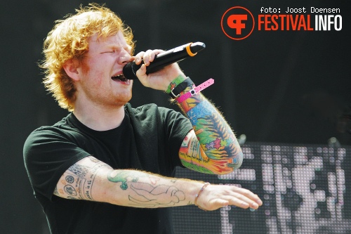 Ed Sheeran op Pinkpop 2014 - dag 2 foto