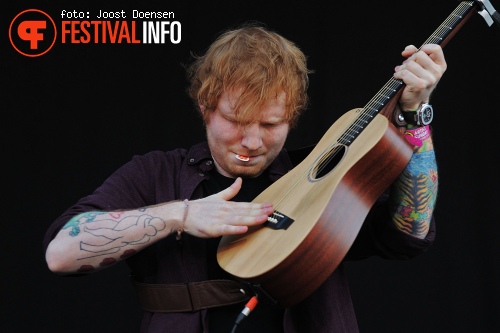 Ed Sheeran op Pinkpop 2014 - dag 2 foto