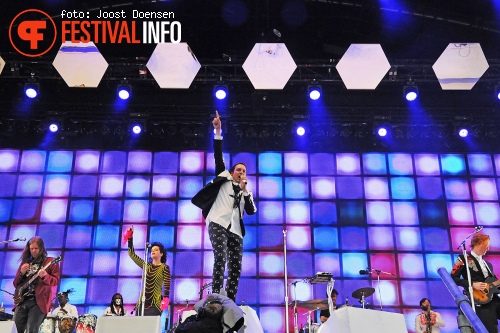 Arcade Fire op Pinkpop 2014 - dag 3 foto