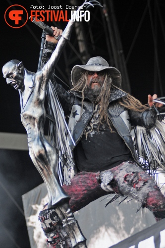 Rob Zombie op Pinkpop 2014 - dag 3 foto