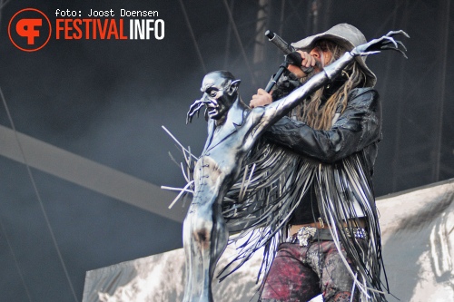 Rob Zombie op Pinkpop 2014 - dag 3 foto