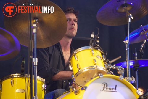 John F. Klaver Band op Ribs & Blues 2014 foto