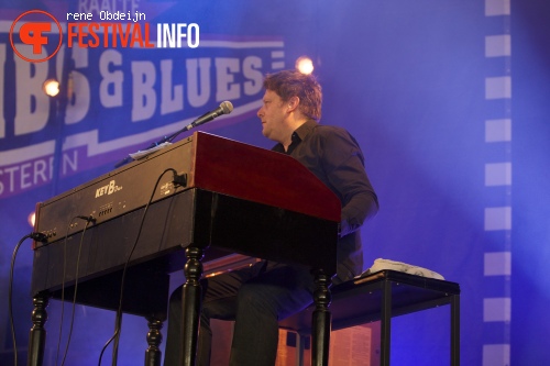 John F. Klaver Band op Ribs & Blues 2014 foto