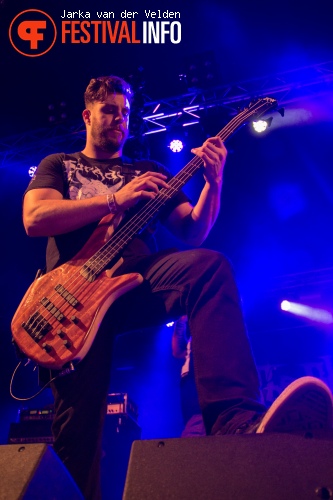 The Black Dahlia Murder op Jera On Air 2014 - Dag 1 foto