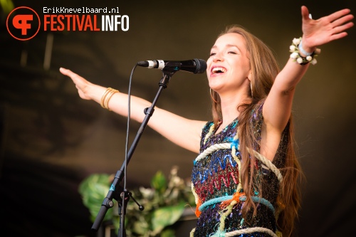 Crystal Fighters op Indian Summer Festival 2014 foto