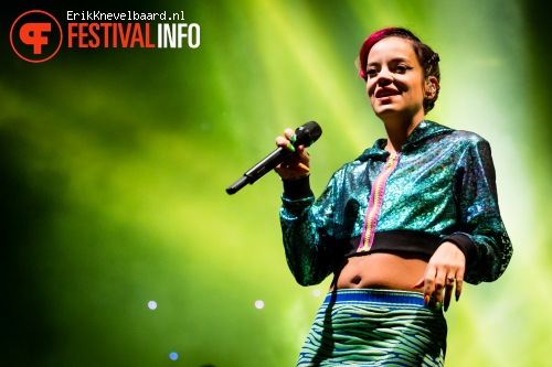 Lily Allen op Indian Summer Festival 2014 foto