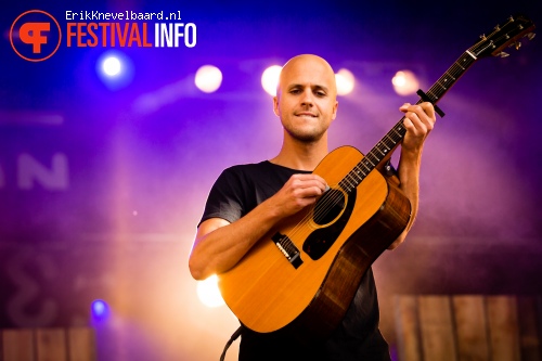 Milow op Indian Summer Festival 2014 foto