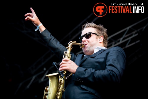 Parov Stelar op Indian Summer Festival 2014 foto