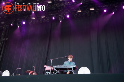 James Blake op Best Kept Secret 2014 - dag 1 foto