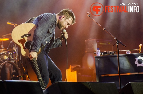 Damon Albarn op Down The Rabbit Hole 2014 dag 1 foto
