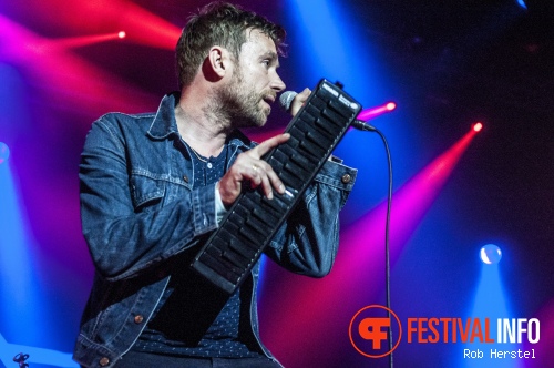 Damon Albarn op Down The Rabbit Hole 2014 dag 1 foto