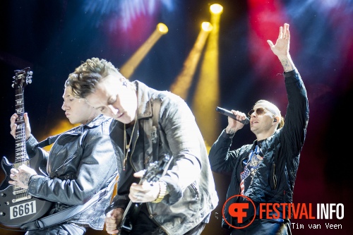 Avenged Sevenfold op Graspop Metal Meeting 2014 dag 1 foto