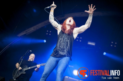 Walls Of Jericho op Graspop Metal Meeting 2014 dag 2 foto