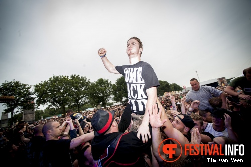 Walls Of Jericho op Graspop Metal Meeting 2014 dag 2 foto