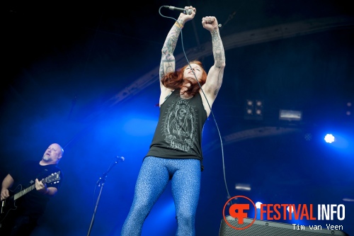 Walls Of Jericho op Graspop Metal Meeting 2014 dag 2 foto