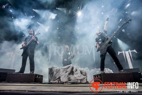 Trivium op Graspop Metal Meeting 2014 dag 2 foto