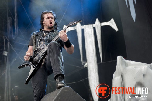 Trivium op Graspop Metal Meeting 2014 dag 2 foto