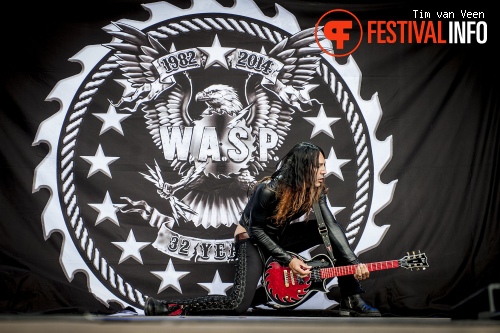 W.A.S.P. op Graspop Metal Meeting 2014 dag 2 foto