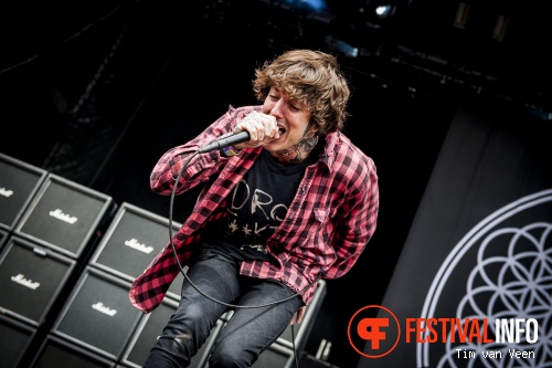 Bring Me The Horizon op Graspop Metal Meeting 2014 dag 3 foto