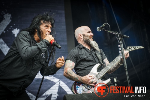 Anthrax op Graspop Metal Meeting 2014 dag 3 foto