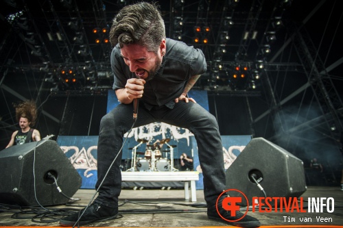 Suicide Silence op Graspop Metal Meeting 2014 dag 3 foto