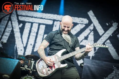 Anthrax op Graspop Metal Meeting 2014 dag 3 foto