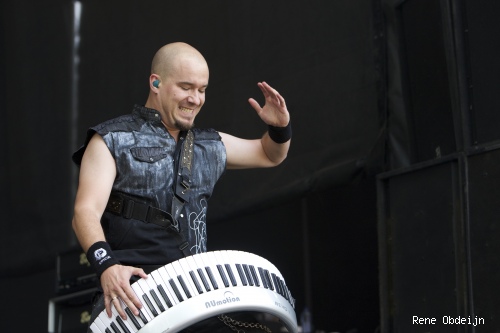 Epica op Parkpop 2014 foto