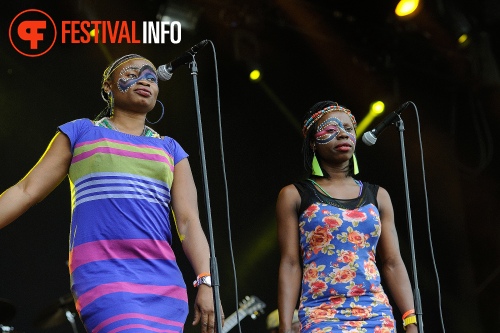 Seun Kuti & Egypt 80 op Pitch 2014 foto