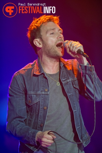 Damon Albarn op Rock Werchter 2014 - dag 1 foto