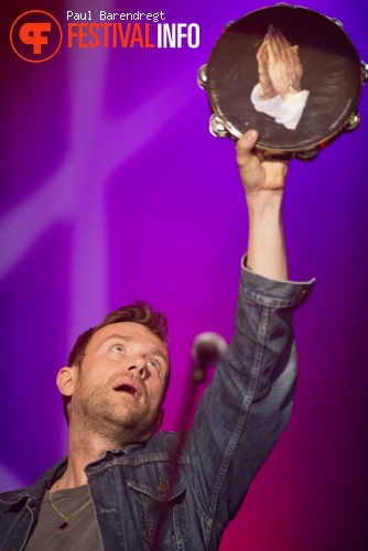 Damon Albarn op Rock Werchter 2014 - dag 1 foto